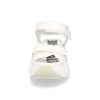 Buffalo Damen Plateau Sandale Binary creme wei&szlig;