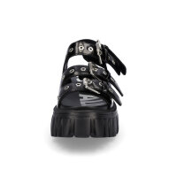 Buffalo Damen Plateau Sandale Lion Hard schwarz