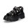 Buffalo Damen Plateau Sandale Lion Hard schwarz