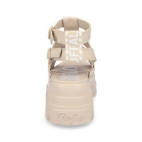 Buffalo Damen Sandale Aspha GLD creme beige
