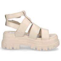 Buffalo Damen Sandale Aspha GLD creme beige