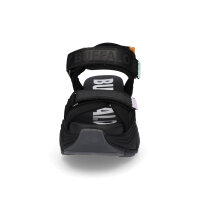 Buffalo Damen Plateau Sandale Binary schwarz pastell