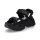 Buffalo Damen Plateau Sandale Binary schwarz pastell