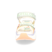 Buffalo Damen Plateau Sandale Binary pastell