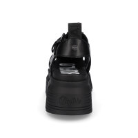 Buffalo Damen Plateau Sandale Ava Fisher schwarz