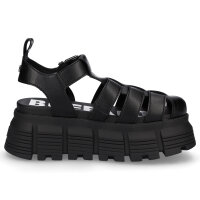 Buffalo Damen Plateau Sandale Ava Fisher schwarz