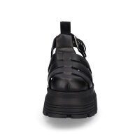 Buffalo Damen Plateau Sandale Ava Fisher schwarz