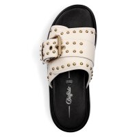 Buffalo Damen Pantolette Noa Rock Slide cream