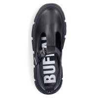 Buffalo Damen Plateau Slipper Ava Mary schwarz