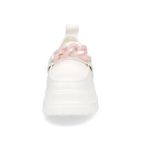 Buffalo Damen Plateau Loafer Aspha wei&szlig;