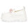 Buffalo Damen Plateau Loafer Aspha wei&szlig;