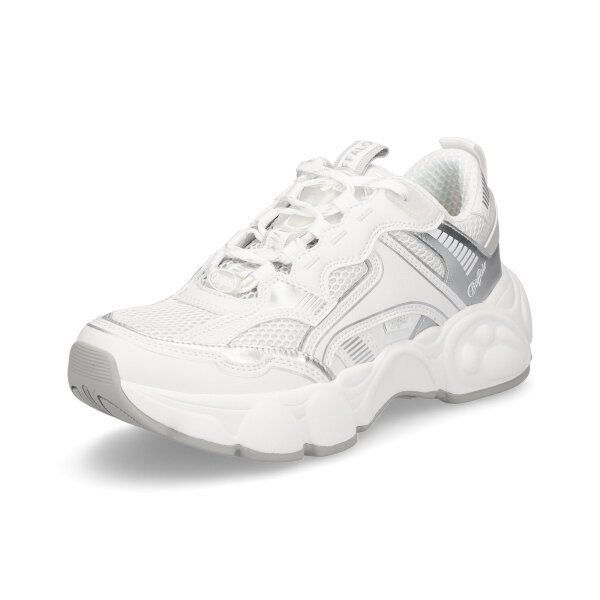 Buffalo Damen Sneaker CLD Run Jog wei&szlig; silber