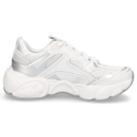Buffalo Damen Sneaker CLD Run Jog wei&szlig; silber