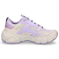 Buffalo Damen Sneaker CLD Run Jog beige lila