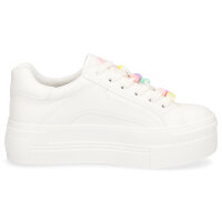 Buffalo Damen Plateau Sneaker Paired Candy wei&szlig;
