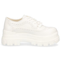 Buffalo Damen Schn&uuml;rschuh Aspha Brogue offwhite