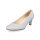 Gabor Damen Glitzer Pumps silber metallic