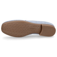 Gabor Damen Leder Loafer hellblau