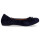 Gabor Damen Leder Ballerina blau