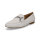 Gabor Damen Leder Slipper hellgrau