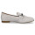 Gabor Damen Leder Slipper hellgrau