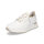 Gabor Damen Leder Sneaker weiß gold