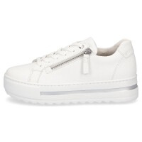 Gabor Damen Plateau Sneaker weiß