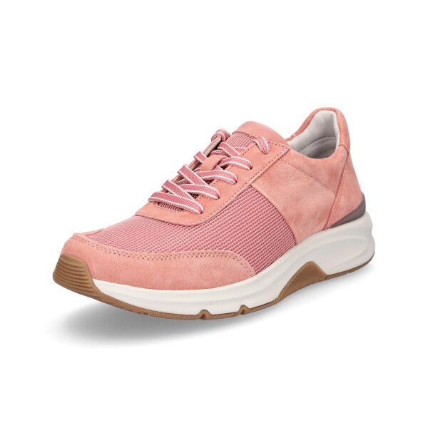 Gabor Rollingsoft Damen Leder Sneaker altrosa
