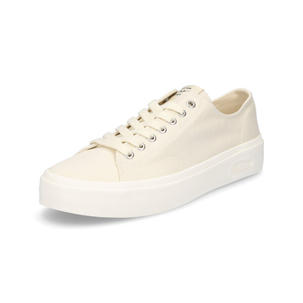 Gant Herren Canvas Schn&uuml;rschuh creme wei&szlig;
