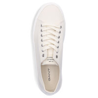Gant Herren Canvas Schn&uuml;rschuh creme wei&szlig;