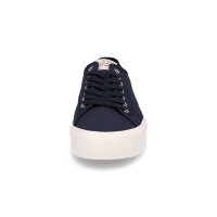 Gant Herren Canvas Schn&uuml;rschuh marine blau