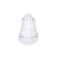 Marco Tozzi Damen Sneaker wei&szlig; silber