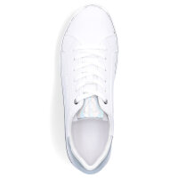 Marco Tozzi Damen Sneaker wei&szlig; silber