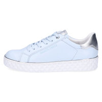 Marco Tozzi Damen Sneaker hellblau silber