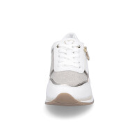 Marco Tozzi Damen Sneaker weiß gold