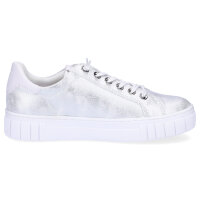 Marco Tozzi Damen Sneaker weiß silber