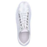 Marco Tozzi Damen Sneaker weiß silber