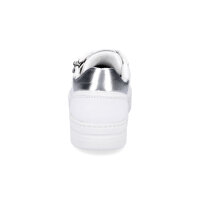 Marco Tozzi Damen Sneaker wei&szlig; silber