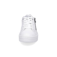 Marco Tozzi Damen Sneaker wei&szlig; silber