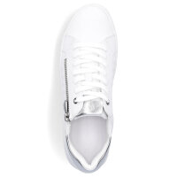 Marco Tozzi Damen Sneaker wei&szlig; silber