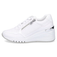 Marco Tozzi Damen Keil Sneaker weiß