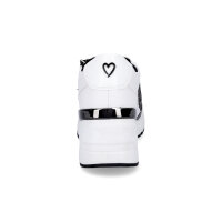 Marco Tozzi Damen Keil Sneaker wei&szlig; schwarz