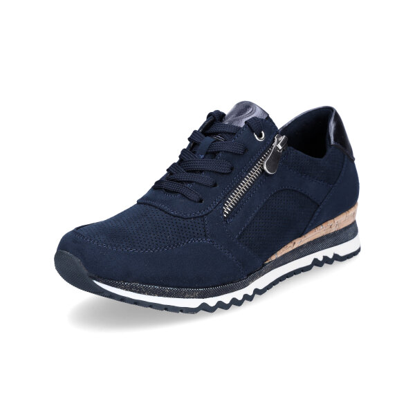 Marco Tozzi Damen Sneaker navy blau