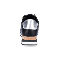 Marco Tozzi Damen Sneaker schwarz silber