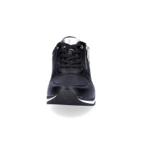 Marco Tozzi Damen Sneaker schwarz silber
