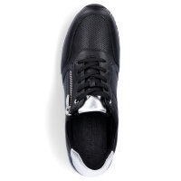 Marco Tozzi Damen Sneaker schwarz silber