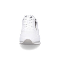 Marco Tozzi Damen Sneaker wei&szlig; silber