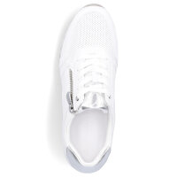 Marco Tozzi Damen Sneaker wei&szlig; silber