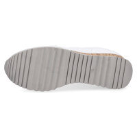 Marco Tozzi Damen Sneaker wei&szlig; silber