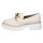 Marco Tozzi Damen Slipper creme beige gold